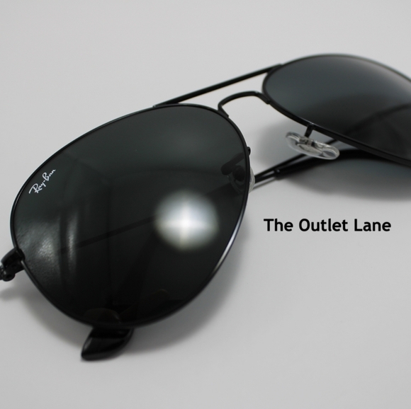 Model Display RayBan Classic Aviator All Black RB3025 - Picture 7 of 16